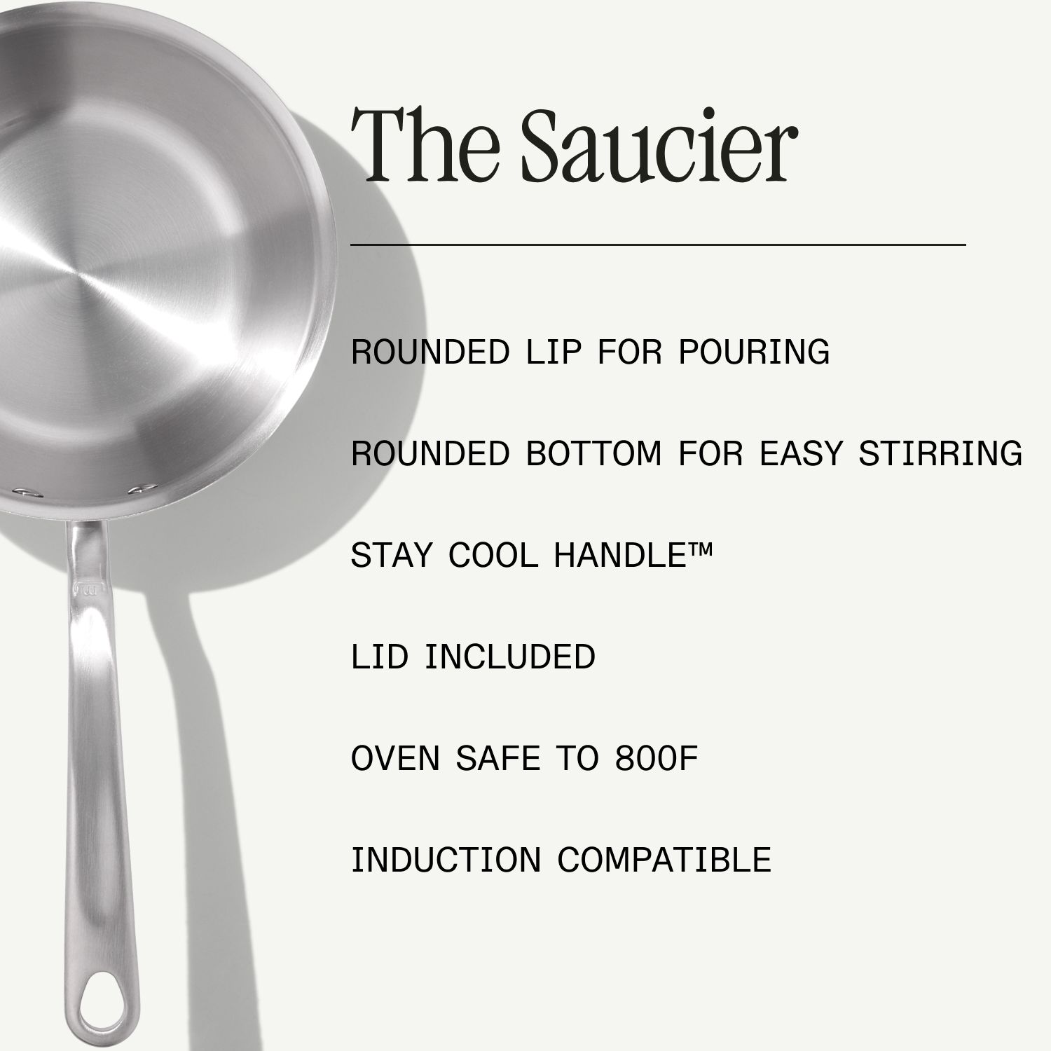 Stainless Clad Saucier - Image 3